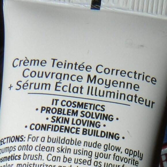 it cosmetics CC+ Nude Glow Foundation SPF 40 + Glow Serum Medium 🆕FAST😮💨⚡🚚 - Picture 11 of 16